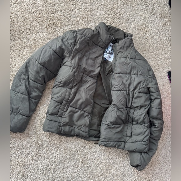 Cole Haan Jackets & Blazers - Cole Haan Olive Puffer Jacket